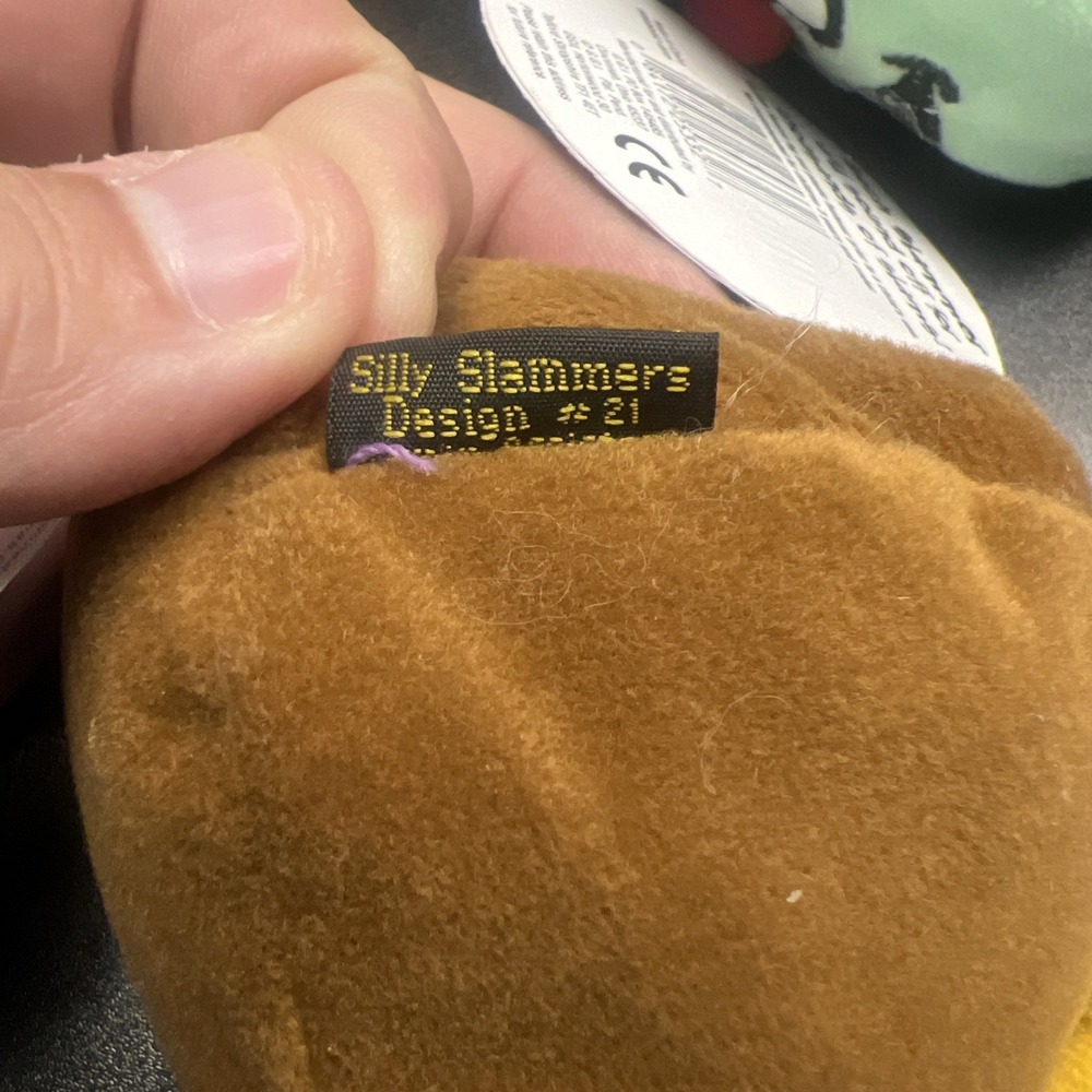 VTG Silly Slammers Beanbag‎ Plush set of 3 #8, #21, #41 - Picture 15 of 16
